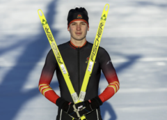 Primer esquiador de fondo venezolano cumple sueño improbable