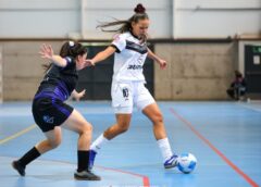 Portugueseña Andrea Cañizalez destaca en el fútbol sala de Chile