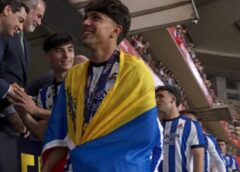 ¡Histórico! La bandera de Venezuela fue protagonista en la final de la Copa del Rey, dos jugadores de la Vinotinto se coronaron campeones