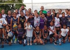 Escuela Panteras de la Juan Pablo II de Guanare masifica el voleibol 
