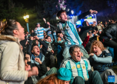Fanáticos argentinos deliran con Messi