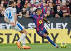 El primer capitán azulgrana será Raphinha