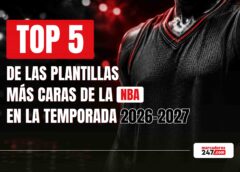 Las cinco plantillas más costosas de la NBA en 2026-2027